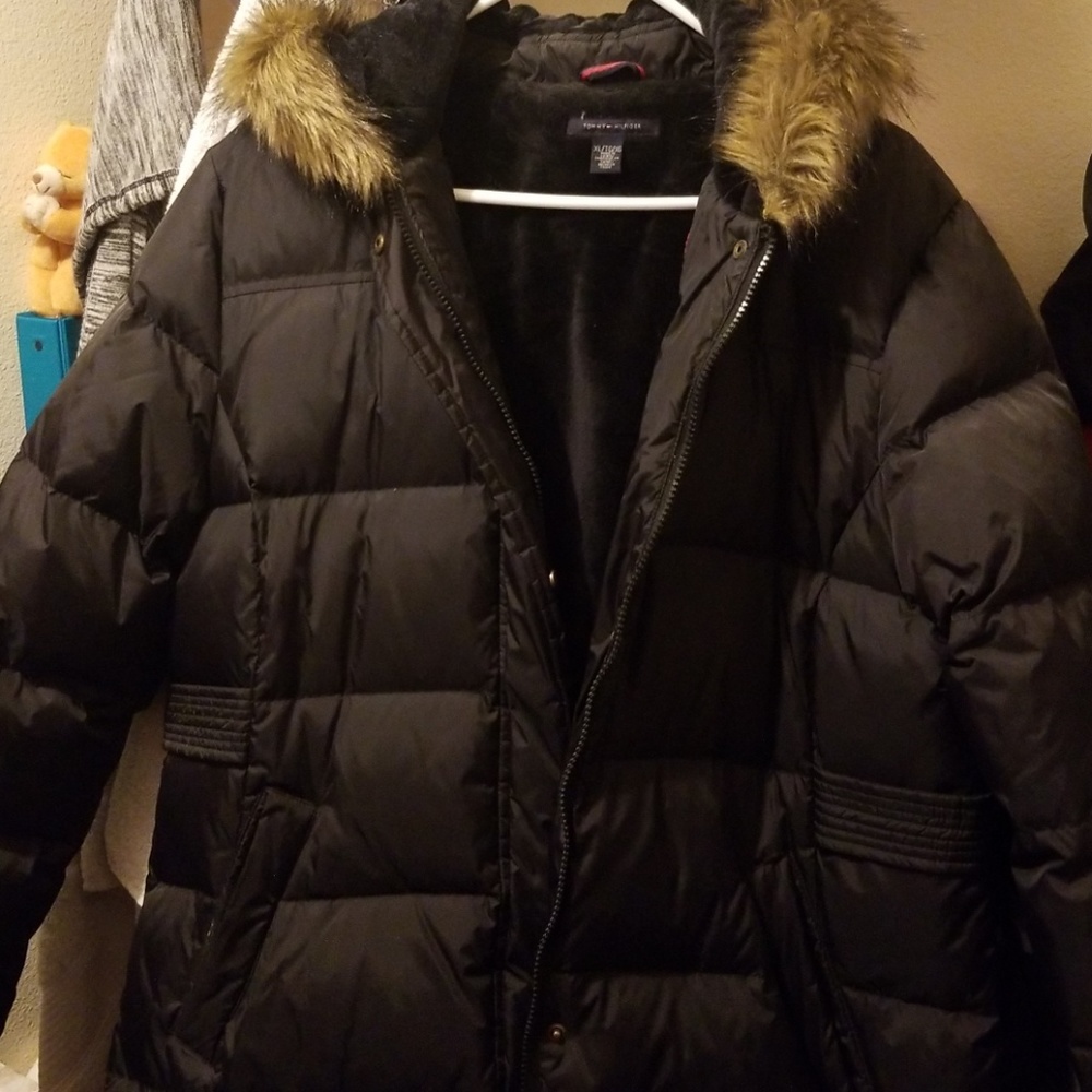 Womens XL Tommy Hilfiger Long Winter Jacket
